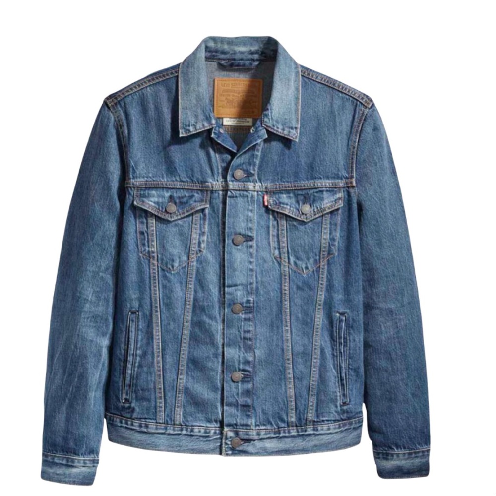 Levis Denim Blue Long Sleeve Jacket 2XL BNWT